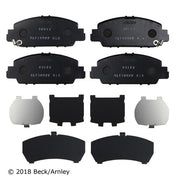 Disc Brake Pad Set Beck Arnley 089-1970