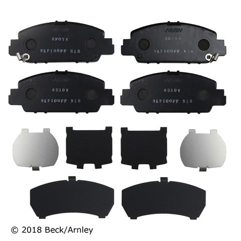Disc Brake Pad Set Beck Arnley 089-1970