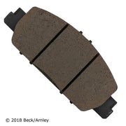 Disc Brake Pad Set Beck Arnley 089-1970