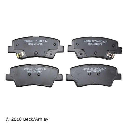 Disc Brake Pad Beck Arnley 089-1973