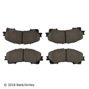 Disc Brake Pad Set Beck Arnley 089-1987