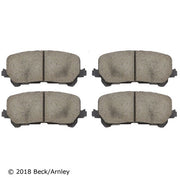 Disc Brake Pad Set Beck Arnley 089-2006