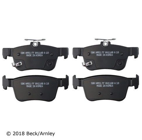 Disc Brake Pad Set Beck Arnley 089-2040
