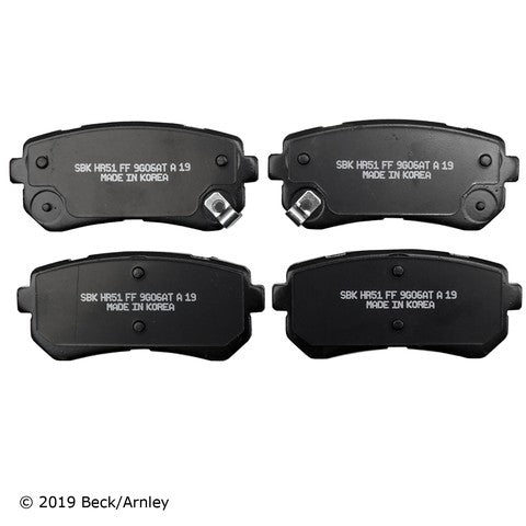 Disc Brake Pad Set Beck Arnley 089-2047