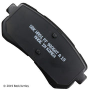 Disc Brake Pad Set Beck Arnley 089-2047