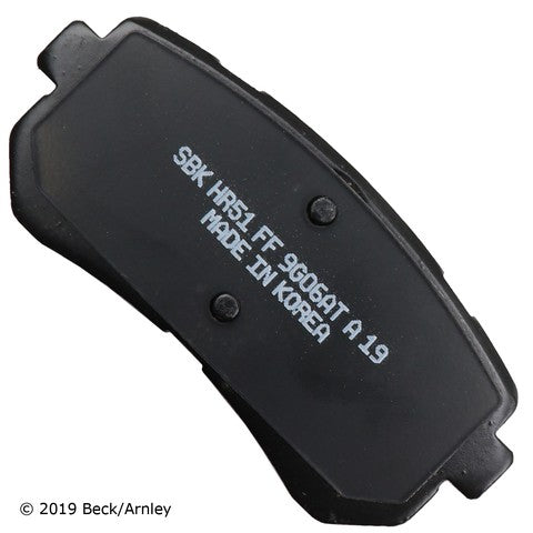 Disc Brake Pad Set Beck Arnley 089-2047
