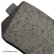 Disc Brake Pad Set Beck Arnley 089-2047