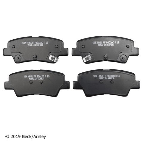 Disc Brake Pad Set Beck Arnley 089-2049