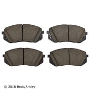 Disc Brake Pad Set Beck Arnley 089-2050