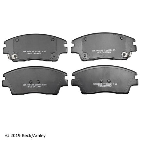 Disc Brake Pad Set Beck Arnley 089-2051