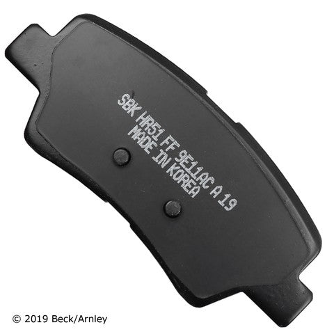 Disc Brake Pad Set Beck Arnley 089-2052