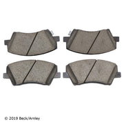 Disc Brake Pad Set Beck Arnley 089-2072