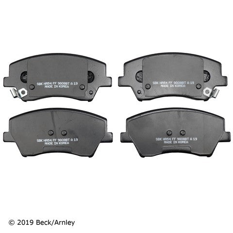 Disc Brake Pad Set Beck Arnley 089-2072