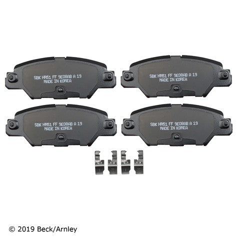Disc Brake Pad Set Beck Arnley 089-2082
