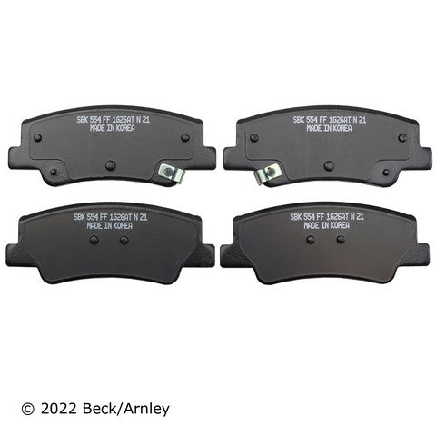 Disc Brake Pad Set Beck Arnley 089-2126