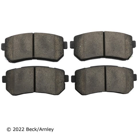 Disc Brake Pad Set Beck Arnley 089-2128