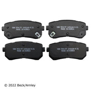 Disc Brake Pad Set Beck Arnley 089-2128