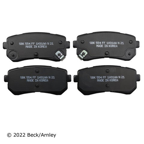 Disc Brake Pad Set Beck Arnley 089-2128