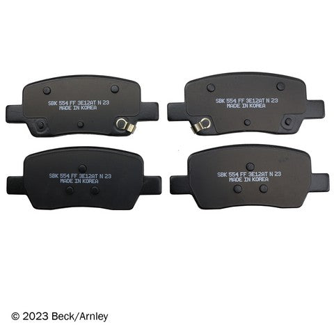 Disc Brake Pad Set Beck Arnley 089-2141