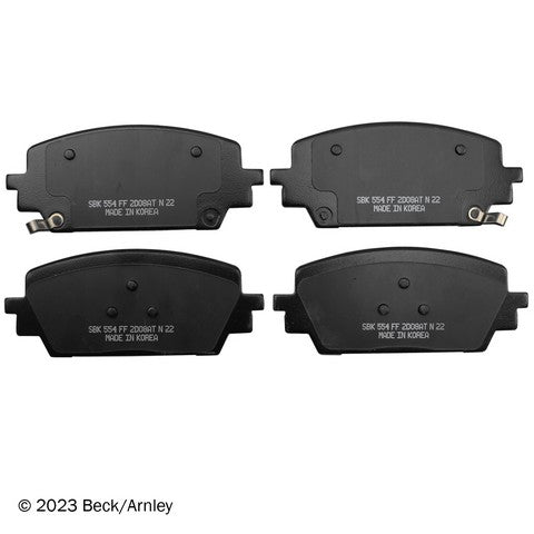 Disc Brake Pad Set Beck Arnley 089-2142