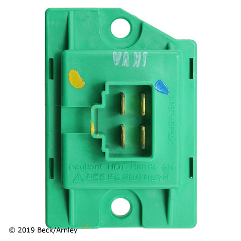 HVAC Blower Motor Resistor Beck Arnley 204-0083