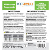 Engine Coolant / Antifreeze Beck Arnley 252-1001