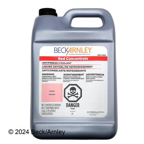 Engine Coolant / Antifreeze Beck Arnley 252-1002