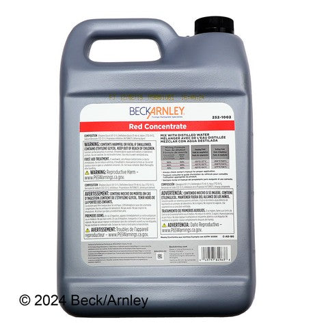 Engine Coolant / Antifreeze Beck Arnley 252-1002
