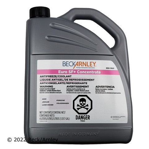 Engine Coolant / Antifreeze Beck Arnley 252-1021