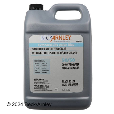 Engine Coolant / Antifreeze Beck Arnley 252-1501