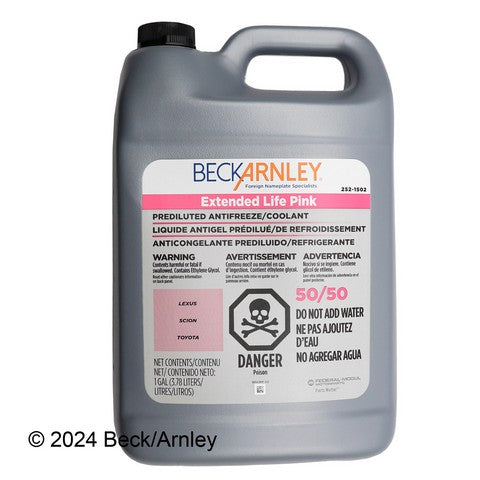Engine Coolant / Antifreeze Beck Arnley 252-1502