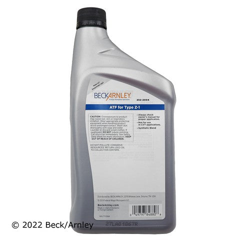 Auto Trans Fluid Beck Arnley 252-2004