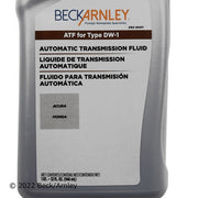 Automatic Transmission Fluid Beck Arnley 252-2007