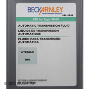 Automatic Transmission Fluid Beck Arnley 252-2008