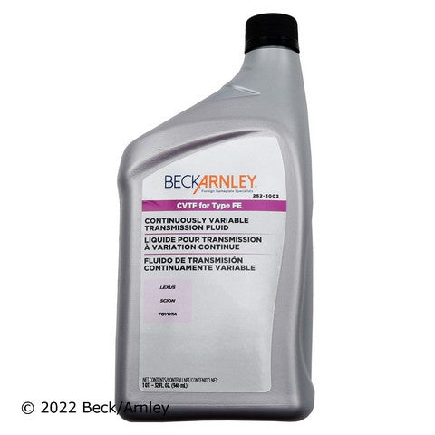 Automatic Continuously Variable Transmission (CVT) Fluid Beck Arnley 252-3003