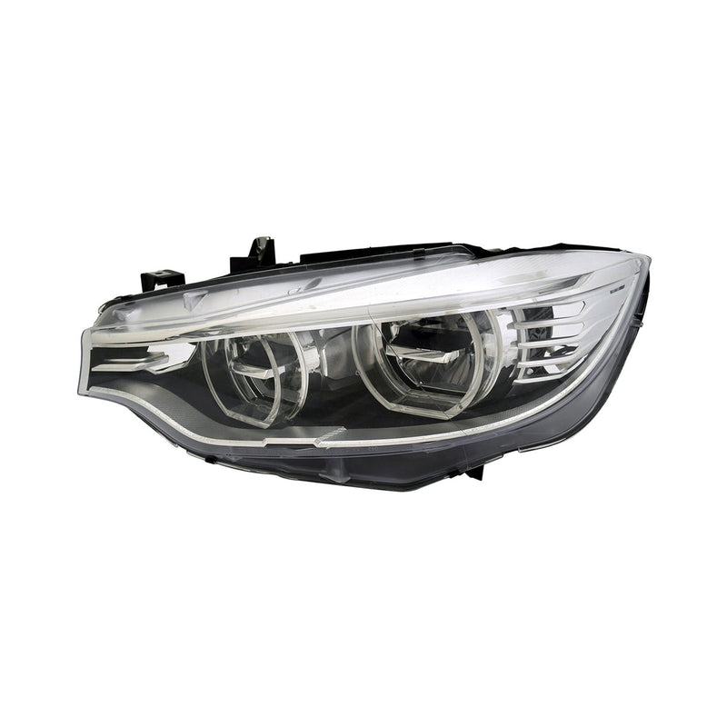 Headlight Lens and Housing Driver Side