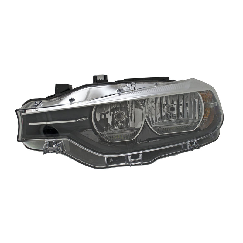 Headlight Lens and Housing Driver Side