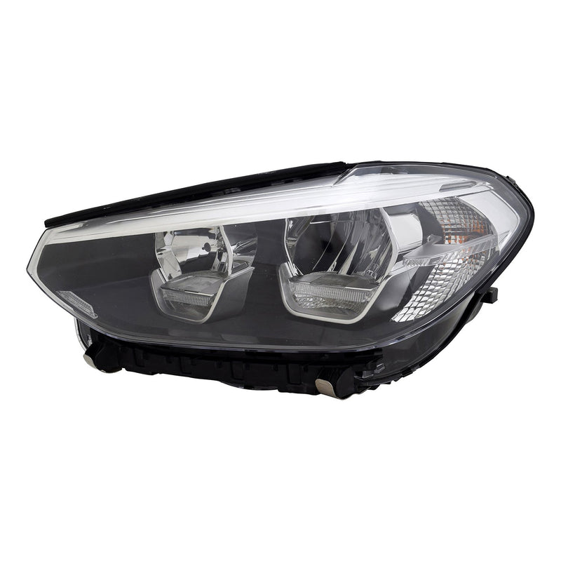 Headlight Lens and Housing Driver Side