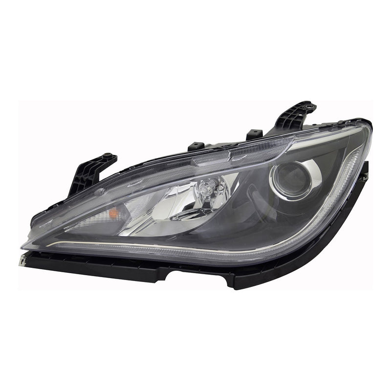 Headlight Lens and Housing Driver Side