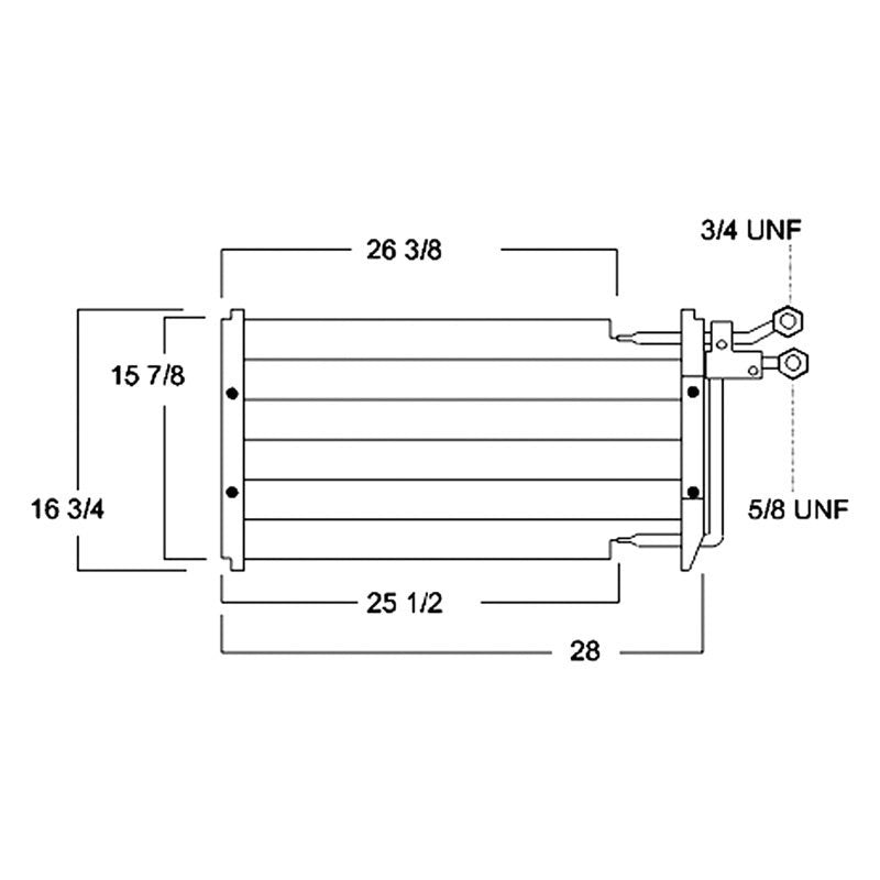 A/C Condenser – Fits Models Without Chevrolet Engines