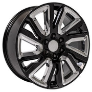 Wheel OE Wheels LLC CV39-22090-6550-28B-IC