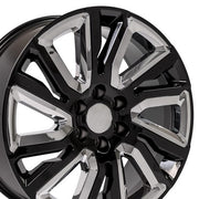 Wheel OE Wheels LLC CV39-22090-6550-28B-IC
