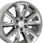 Wheel OE Wheels LLC CV73B-22090-6550-24HB-IC