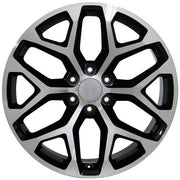 Wheel OE Wheels LLC CV98B-20090-6550-24MB
