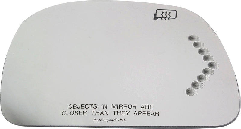 Door Mirror Glass CarParts FD01GR-S