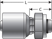 Hydraulic Coupling / Adapter Gates G25563-0406