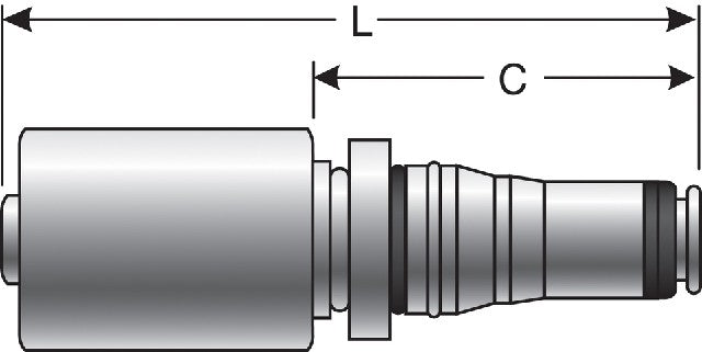 Hydraulic Coupling / Adapter Gates G25970-0404