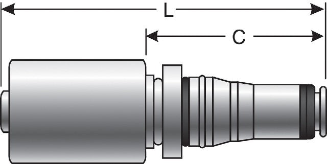 Hydraulic Coupling / Adapter Gates G25970-0606