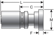 Hydraulic Coupling / Adapter Gates G43300-2020