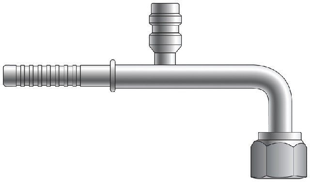 A/C Refrigerant Hose Fitting Gates G46589-1008H